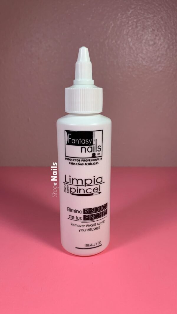 Limpia pincel 4oz. Fantasy Nails