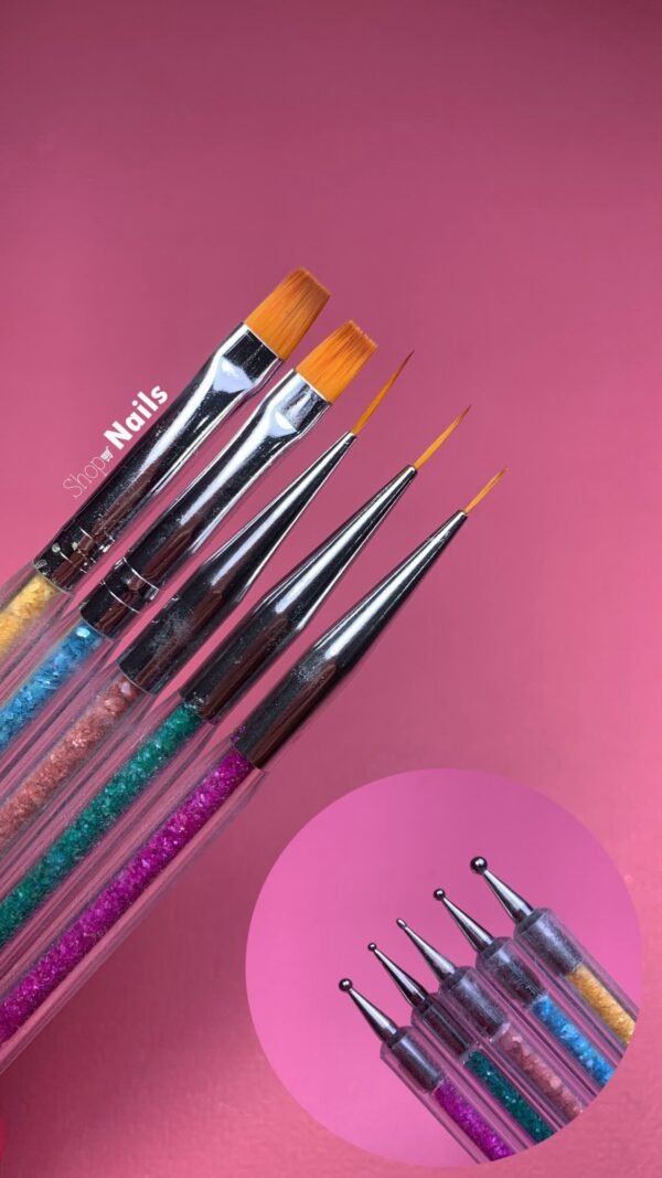 Set Pinceles Doble Punta