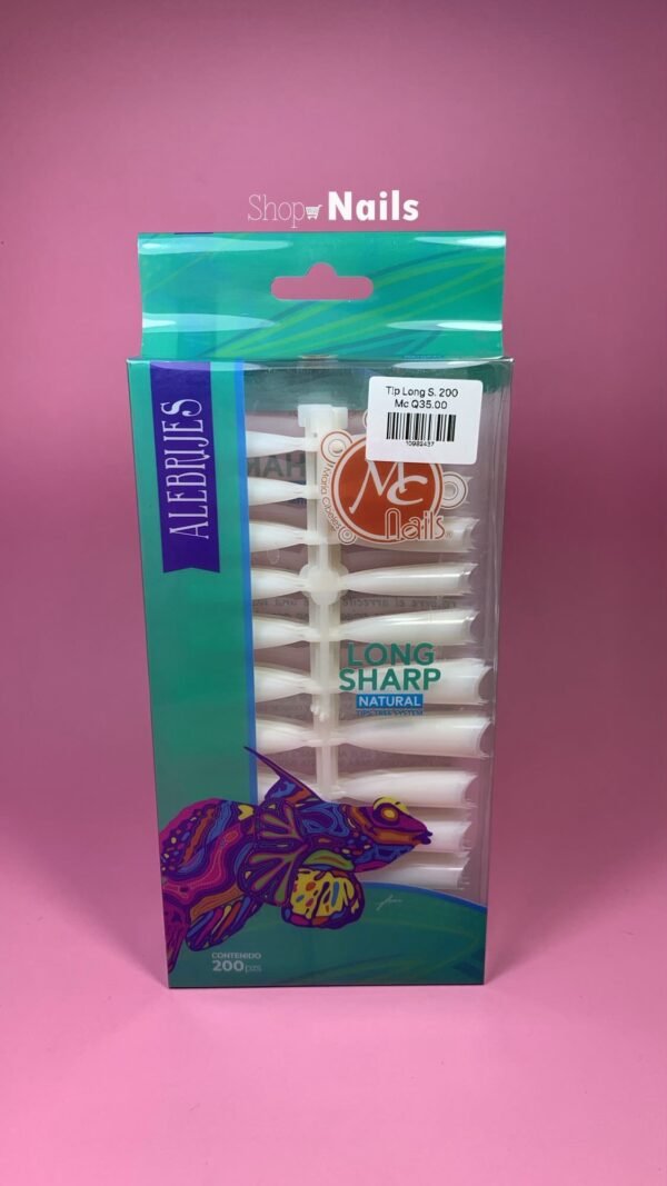 Tip Stiletto Largo Natural MC