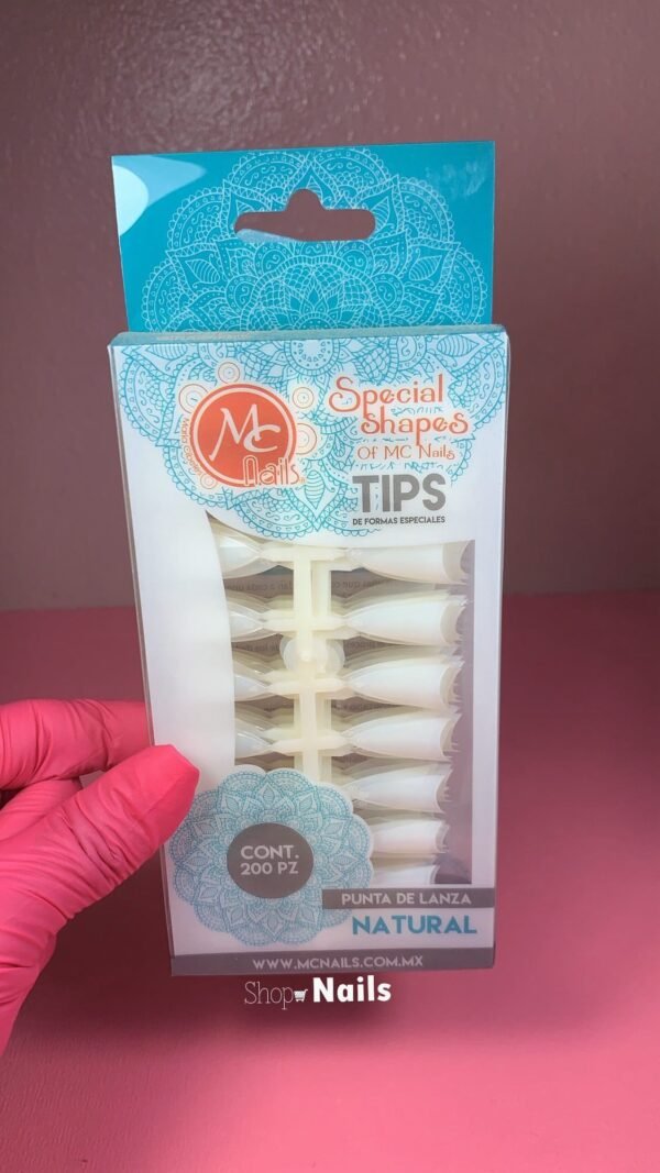 Tip Stiletto Corto Natural MC