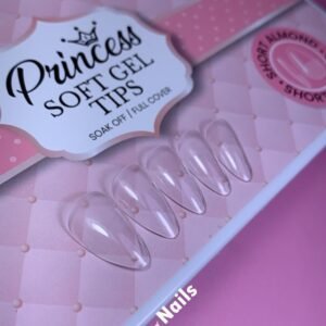 Tip Press On Princess Almond Corto