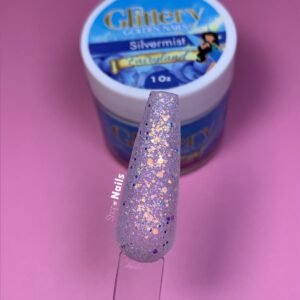 Acrílico Glitter Golden Nails