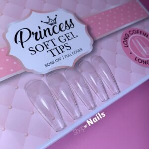 Tip Press On Coffin Largo