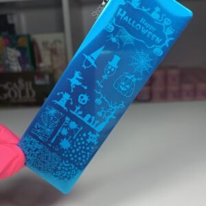 Placa Para Stamping (Halloween)
