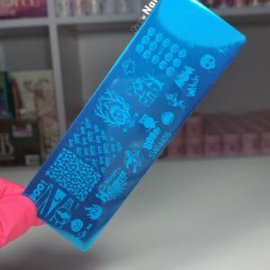 Placa Para Stamping (Halloween)