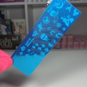 Placa Para Stamping (Halloween)