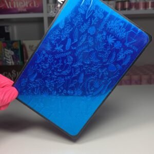 Placa Para Stamping (Flores, Hojas)