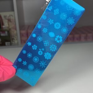 Placa Para Stamping (Flores)